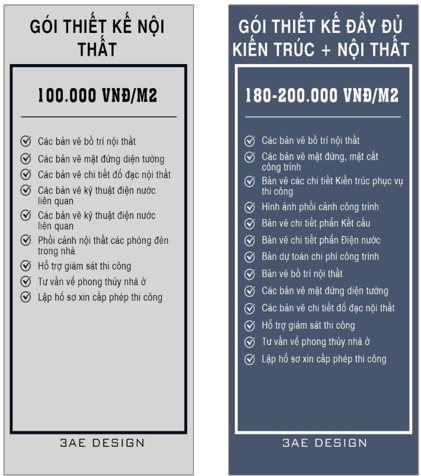 Báo Giá Thiết Kế Nội Thất